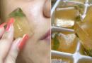 Кубики льда из зеленого чая полезны для кожи лица
